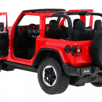 Jeep Wrangler Rubicon Crveni Rastar Model 1:14 Automobil Na Daljinsko Upravljanje + 2,4 Ghz, Crvena 3
