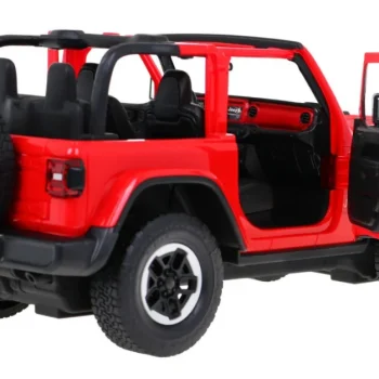 Jeep Wrangler Rubicon Crveni Rastar Model 1:14 Automobil Na Daljinsko Upravljanje + 2,4 Ghz, Crvena 4