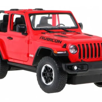 Jeep Wrangler Rubicon Crveni Rastar Model 1:14 Automobil Na Daljinsko Upravljanje + 2,4 Ghz, Crvena 5