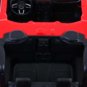 Jeep Wrangler Rubicon Crveni Rastar Model 1:14 Automobil Na Daljinsko Upravljanje + 2,4 Ghz, Crvena 7