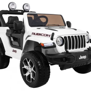 Jeep Wrangler Rubicon Dječji Auto Na Baterije, Bijeli + Daljinski Upravljač, Bijela 13