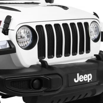 Jeep Wrangler Rubicon Dječji Auto Na Baterije, Bijeli + Daljinski Upravljač, Bijela 14