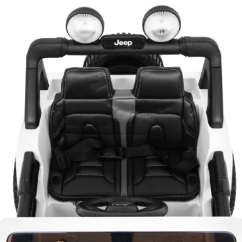 Jeep Wrangler Rubicon Dječji Auto Na Baterije, Bijeli + Daljinski Upravljač, Bijela 15