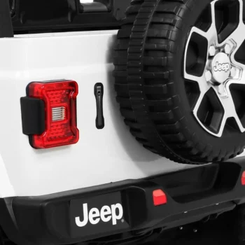 Jeep Wrangler Rubicon Dječji Auto Na Baterije, Bijeli + Daljinski Upravljač, Bijela 16