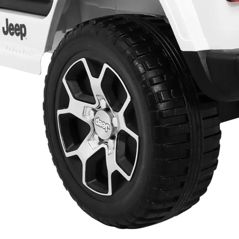 Jeep Wrangler Rubicon Dječji Auto Na Baterije, Bijeli + Daljinski Upravljač, Bijela 17