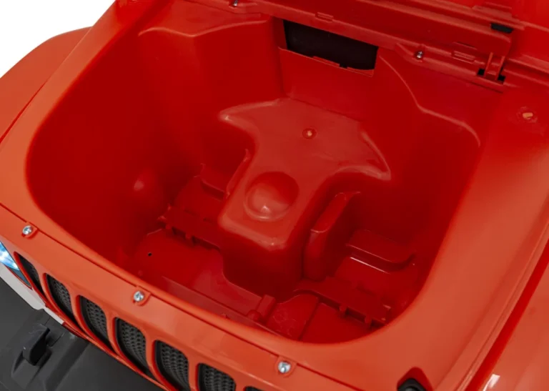 Jeep Wrangler Rubicon Dječji Autosjedalica Na Baterije, Narančasta + Daljinski Upravljač + Mp3 Led 21