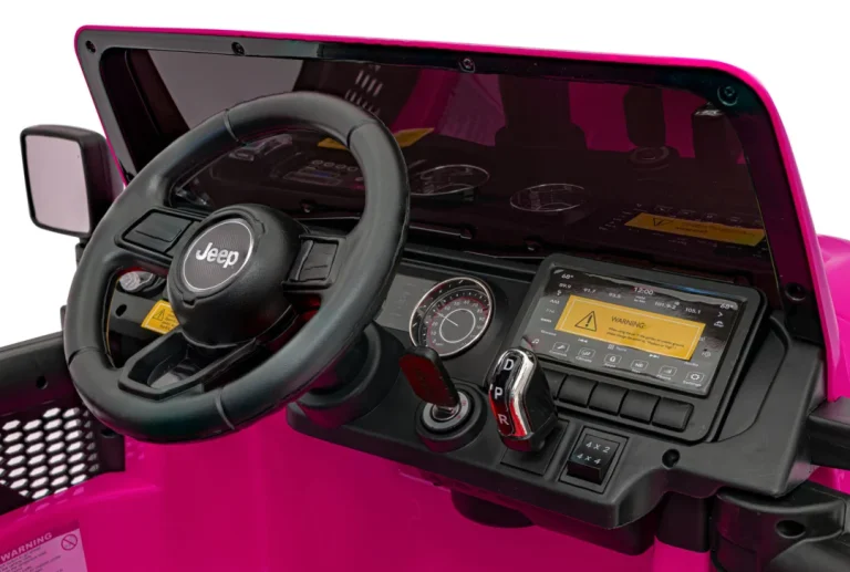 Jeep Wrangler Rubicon Ružičasto Vozilo 11