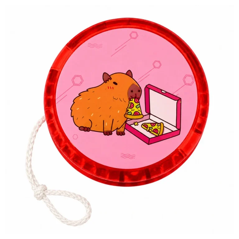 Jojo Capybara Skill Toy Svjetleći šareni Yo Yo 5,5 Cm 5