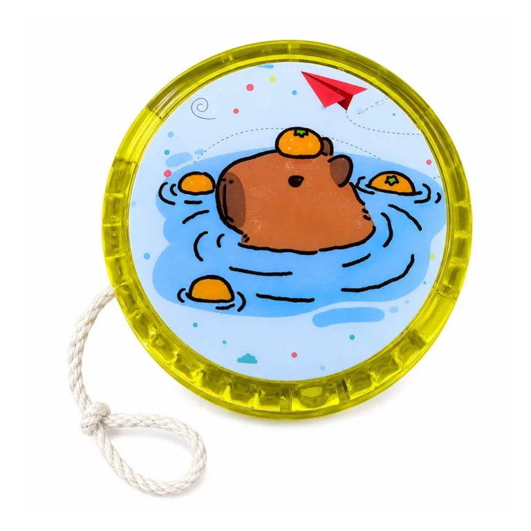 Jojo Capybara Skill Toy Svjetleći šareni Yo Yo 5,5 Cm 6