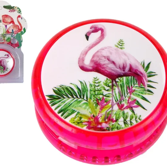 Jojo Igra Rukotvorina S Flamingom Bezvremenska Igračka! Yoyo 1