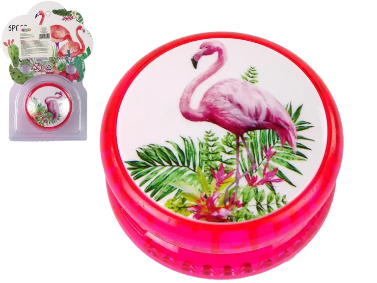 Jojo Igra Rukotvorina S Flamingom Bezvremenska Igračka! Yoyo 1
