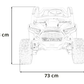 Kck 4x4 Buggy Na Akumulator, Bijeli 2