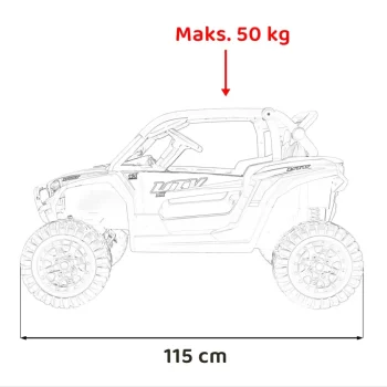 Kck Ružičasto 4x4 Buggy Vozilo 2