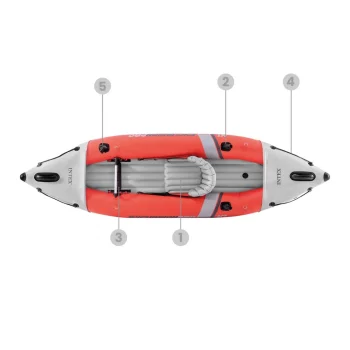 Kajak Excursion Pro K1 Intex 68303 12