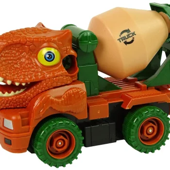 Kamion Mješalica Dinosaur Diy Narančasti 2
