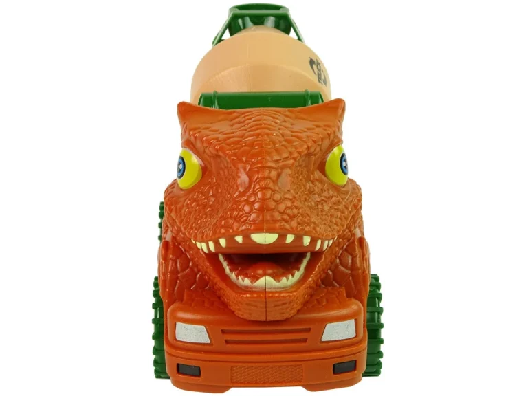 Kamion Mješalica Dinosaur Diy Narančasti 3