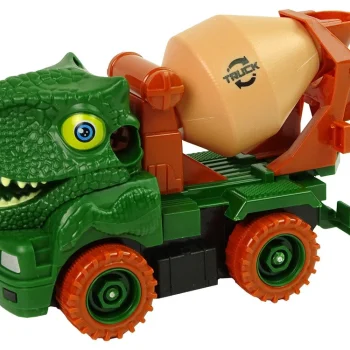 Kamion Mješalica Dinosaur Diy Zeleni 2