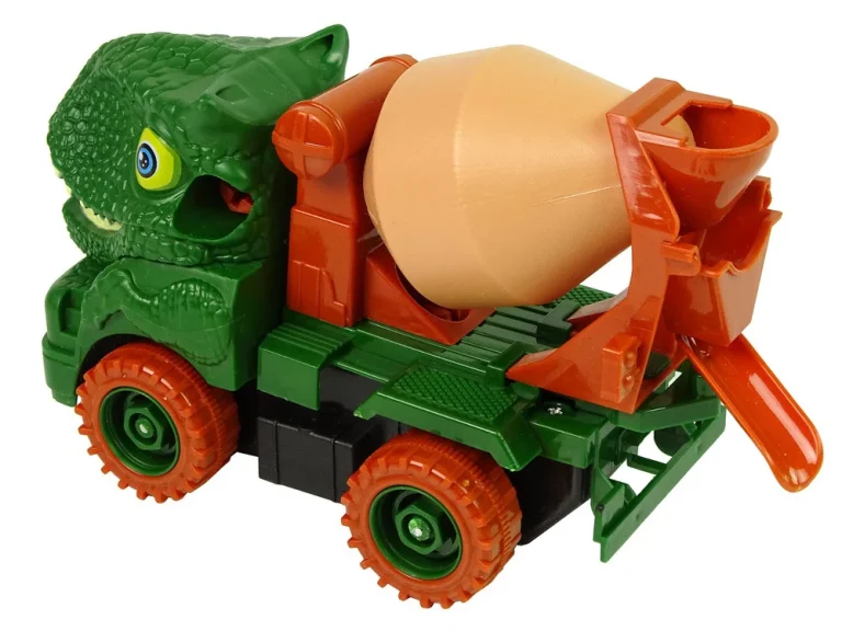 Kamion Mješalica Dinosaur Diy Zeleni 3