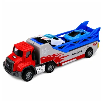 Kamion Nosač Automobila S Bacačem 1:55 6
