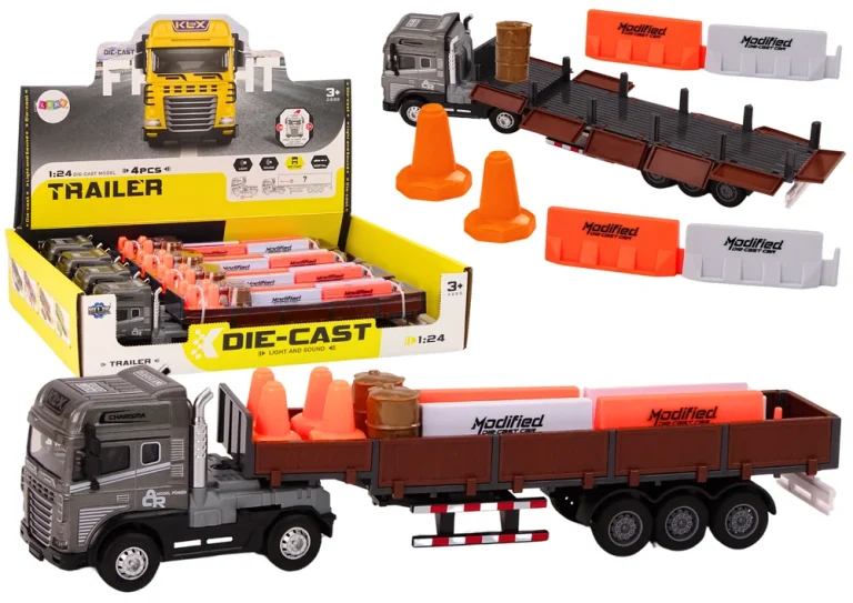 Kamion S Prikolicom 1:24 Tir Automobil Pribor Za Kamione Zvukovi 1