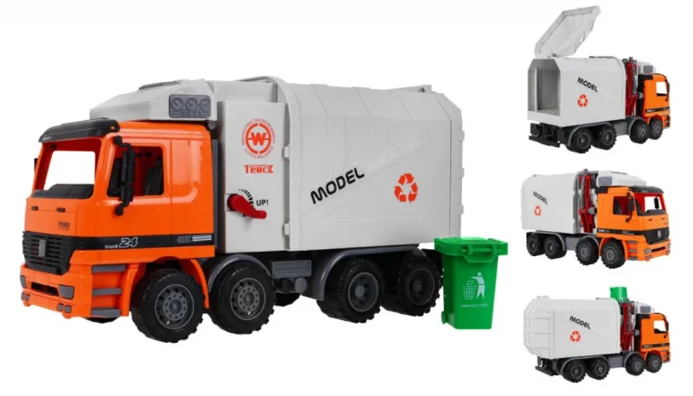 Kamion Za Smeće Za Djecu 3+ Pokretni Dijelovi 9
