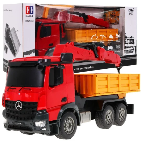 Kamionska Dizalica Hds Za Djecu 6+ Mercedes Benz Arocs Daljinski Upravljani 1:20 Pokretni Dijelovi 1