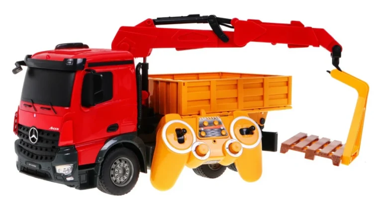 Kamionska Dizalica Hds Za Djecu 6+ Mercedes Benz Arocs Daljinski Upravljani 1:20 Pokretni Dijelovi 2