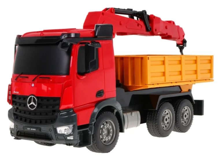 Kamionska Dizalica Hds Za Djecu 6+ Mercedes Benz Arocs Daljinski Upravljani 1:20 Pokretni Dijelovi 3