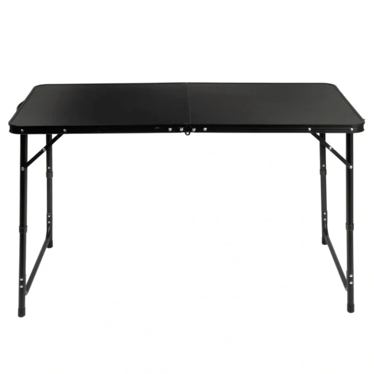 Kamperski Set, Sklopivi Stol I 4 Stolice, Crni Kofer 5