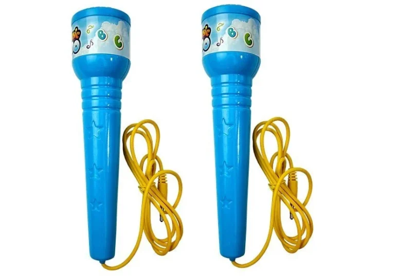 Karaoke Set S Mikrofonom I Tronošcem, Plavi 6