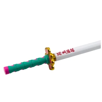 Katana Sword Anime Kemijska Olovka Metalna Crna Tinta S Zamjenjivim Punjenjem, Tirkizna 2