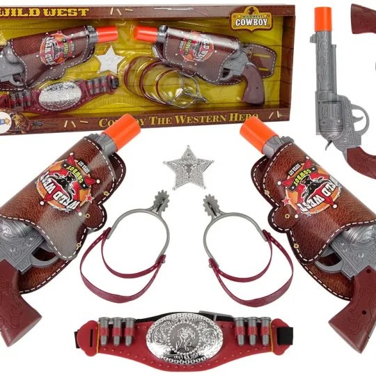 Kaubojski Set Revolver, Mamuze I Pribor 1