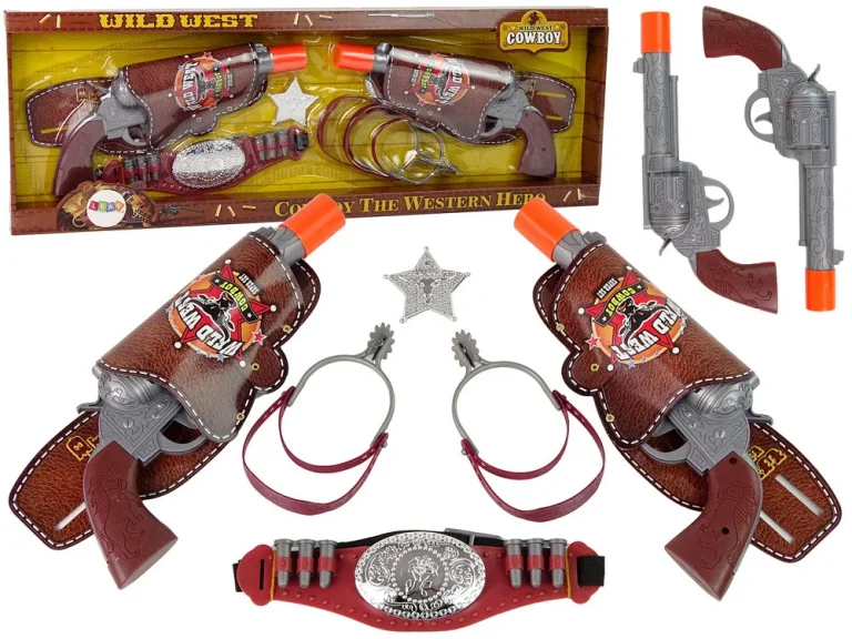 Kaubojski Set Revolver, Mamuze I Pribor 1