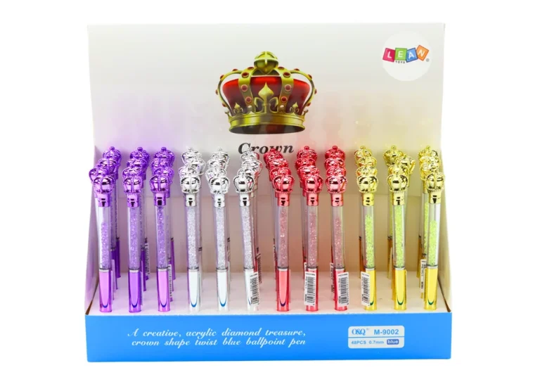 Kemijska Olovka Crown Diamonds 0,7 Mm, Plava 4