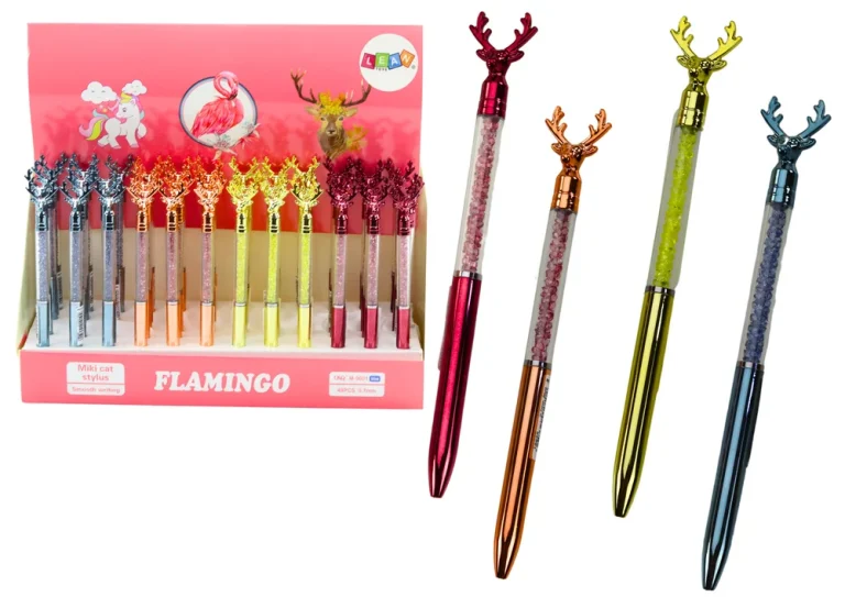 Kemijska Olovka Deer Plavo Crna, 0,7 Mm Miks 1
