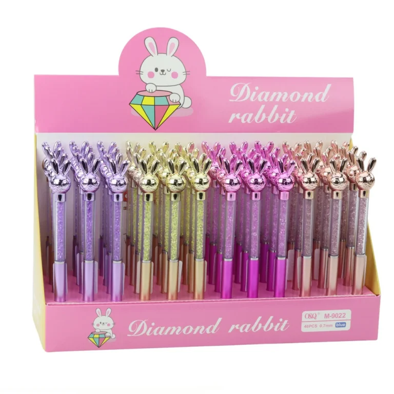 Kemijska Olovka Rabbit Diamonds 0,7 Mm, Plava 3