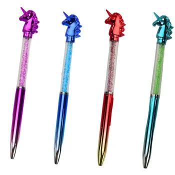 Kemijska Olovka Unicorn Plava, Miks, 0,7 Mm 2