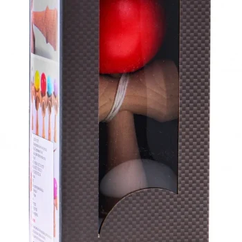 Kendama Arkadna Igra Za Djecu 3+ I Odrasle Drvena Igračka + Crvena Loptica 7