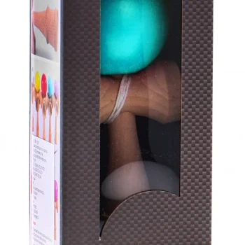 Kendama Arkadna Igra Za Djecu 3+ I Odrasle Drvena Igračka + Zelena Loptica 7