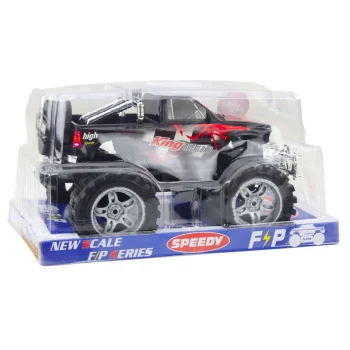 King Terensko Vozilo S Pogonom Na Stražnje Kotače S Crvenom I Crnom Bojom 27 Cm 3