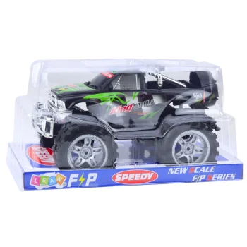 King Terensko Vozilo S Pogonom Na Stražnje Kotače, Zeleno Crno, 27 Cm 3