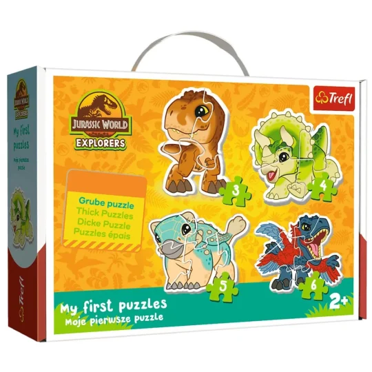 Klasična Dječja Slagalica Slatki Dinosauri Jurski Svijet Trefl 36138 1