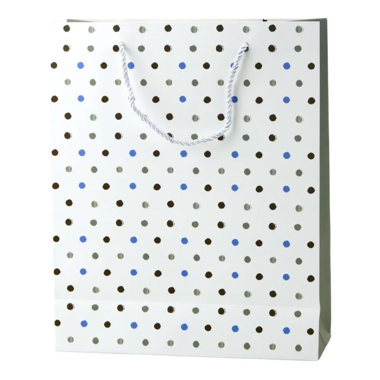 Klasična Poklon Vrećica S Točkicama I Privjeskom Samo Za Tebe, 32 × 26 × 10 Cm 2
