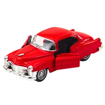 Klasični Automobil Iz 50 Ih, Metalni Povlačivi Pogon, Otvaranje Vrata, Miks 1:32 4