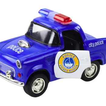 Klasični Policijski Auto 1:38 Svjetla Za Vožnju Zvuče Plavo 2