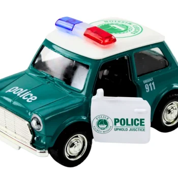 Klasični Policijski Auto 1:38 Svjetla Za Vožnju Zvuče Zeleno 2