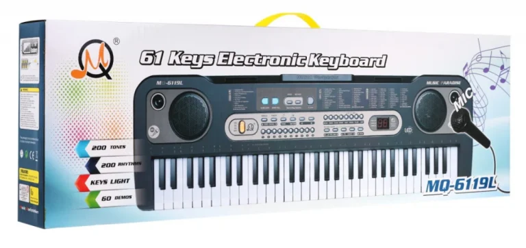 Klavijatura 61 Tipka Mq 6119l Osvijetljene Tipke 5+ 4