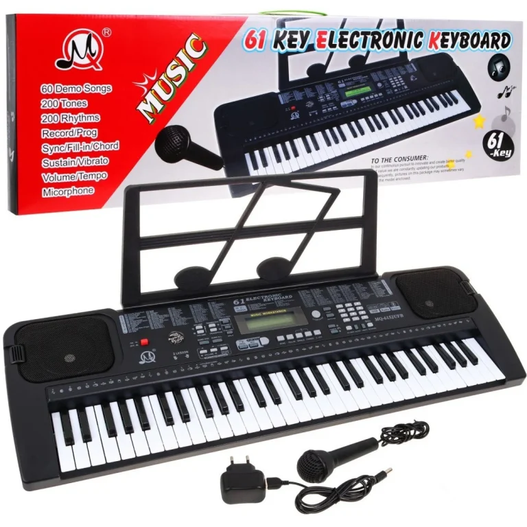 Klavijatura 61 Tipka Mq 6152ufb Radio Bluetooth 5+ 1