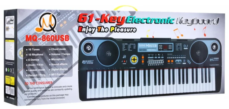 Klavijatura 61 Tipka Mq 860usb Stalka I Lekcije 5+ 3