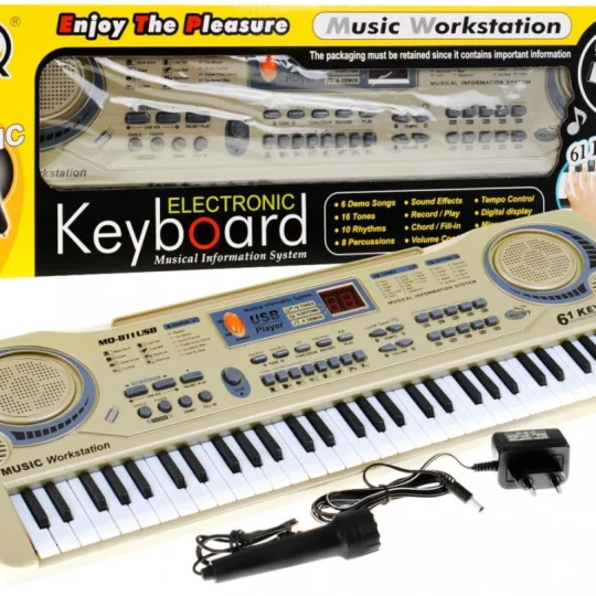 Klavijatura 61 Tipka Bež Mq 811usb 5+ 1